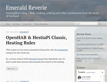 Tablet Screenshot of emeraldreverie.org